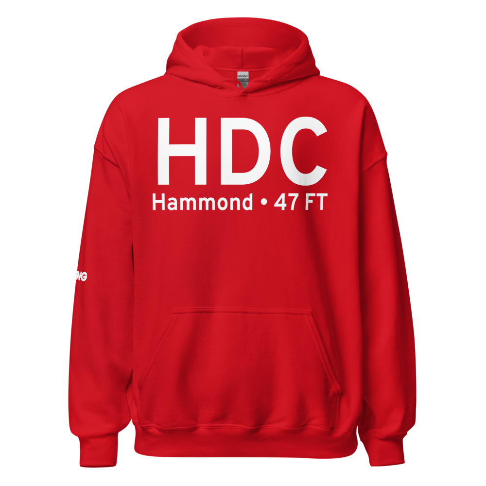 Hammond (KHDC) Airport Hoodie Sweatshirt 