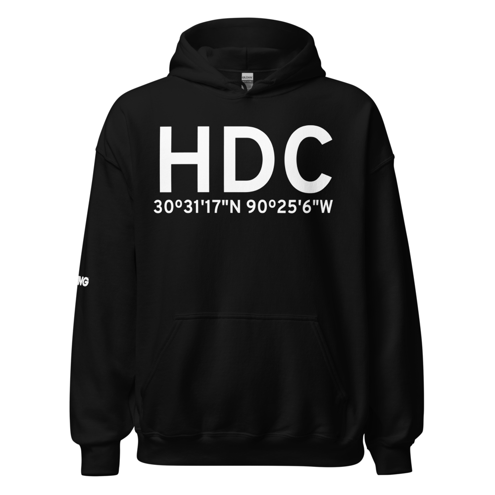 Hammond (KHDC) Airport Hoodie Sweatshirt 