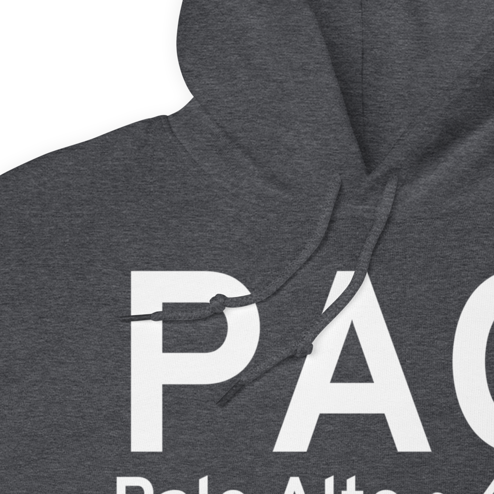 Palo Alto (KPAO) Airport Hoodie Sweatshirt 
