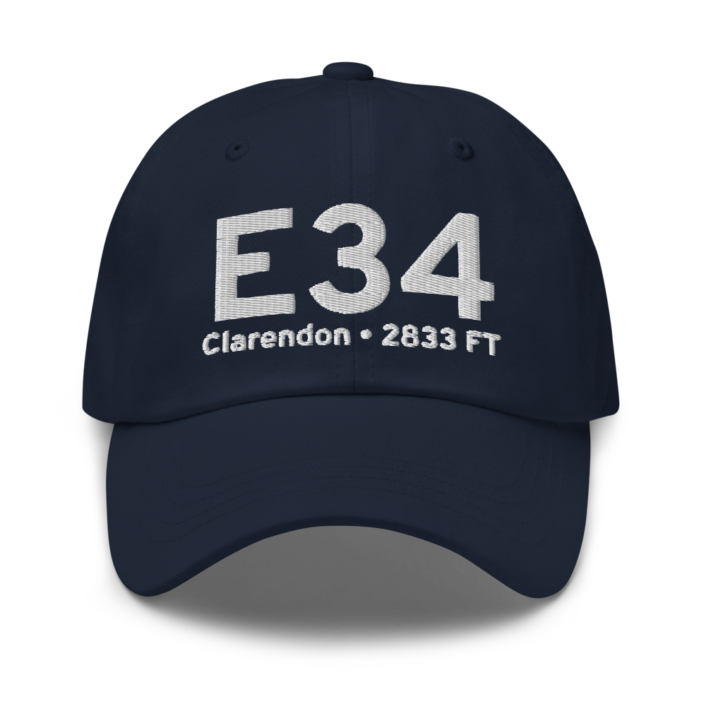 Clarendon (KE34) Airport Hat 
