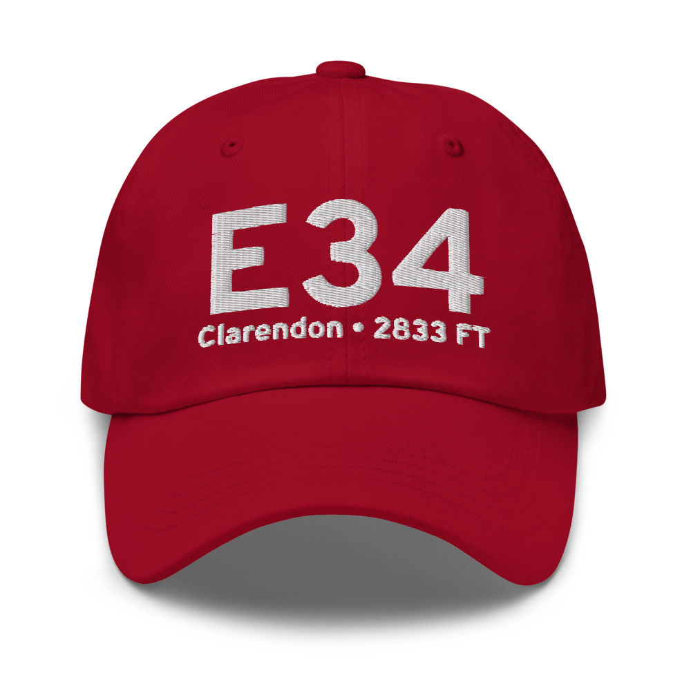 Clarendon (KE34) Airport Hat 