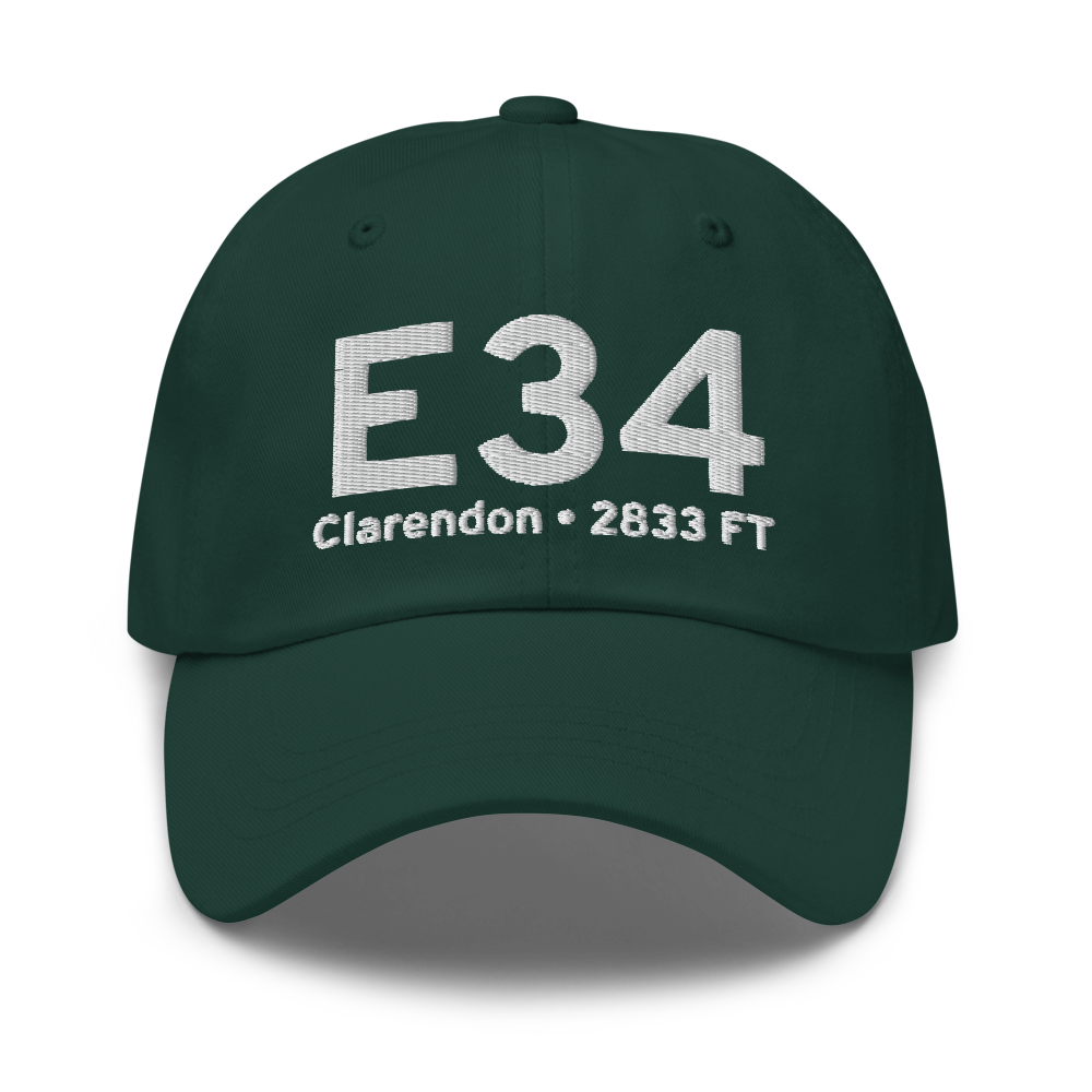 Clarendon (KE34) Airport Hat 