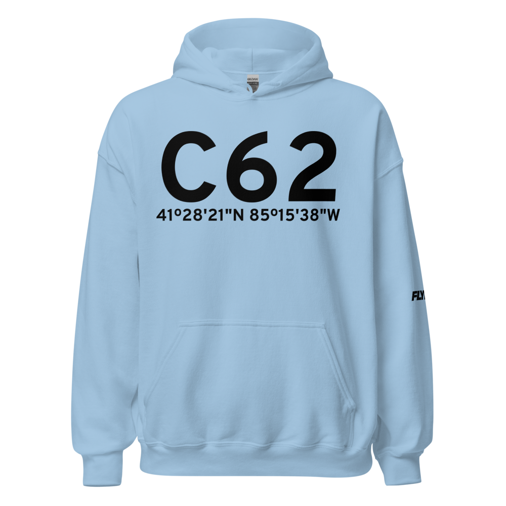 Kendallville (KC62) Airport Hoodie Sweatshirt 