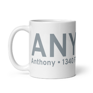 Anthony (KANY) Airport Mug