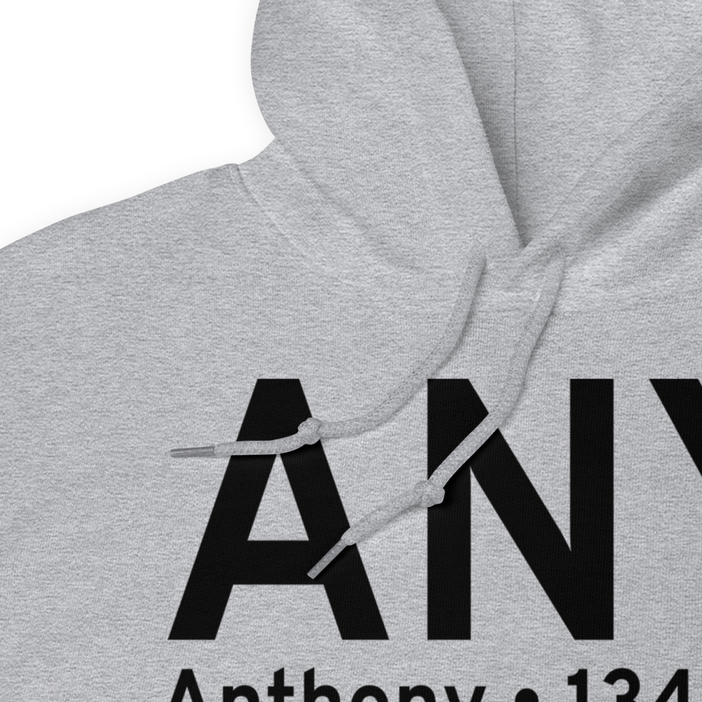 Anthony (KANY) Airport Hoodie Sweatshirt 