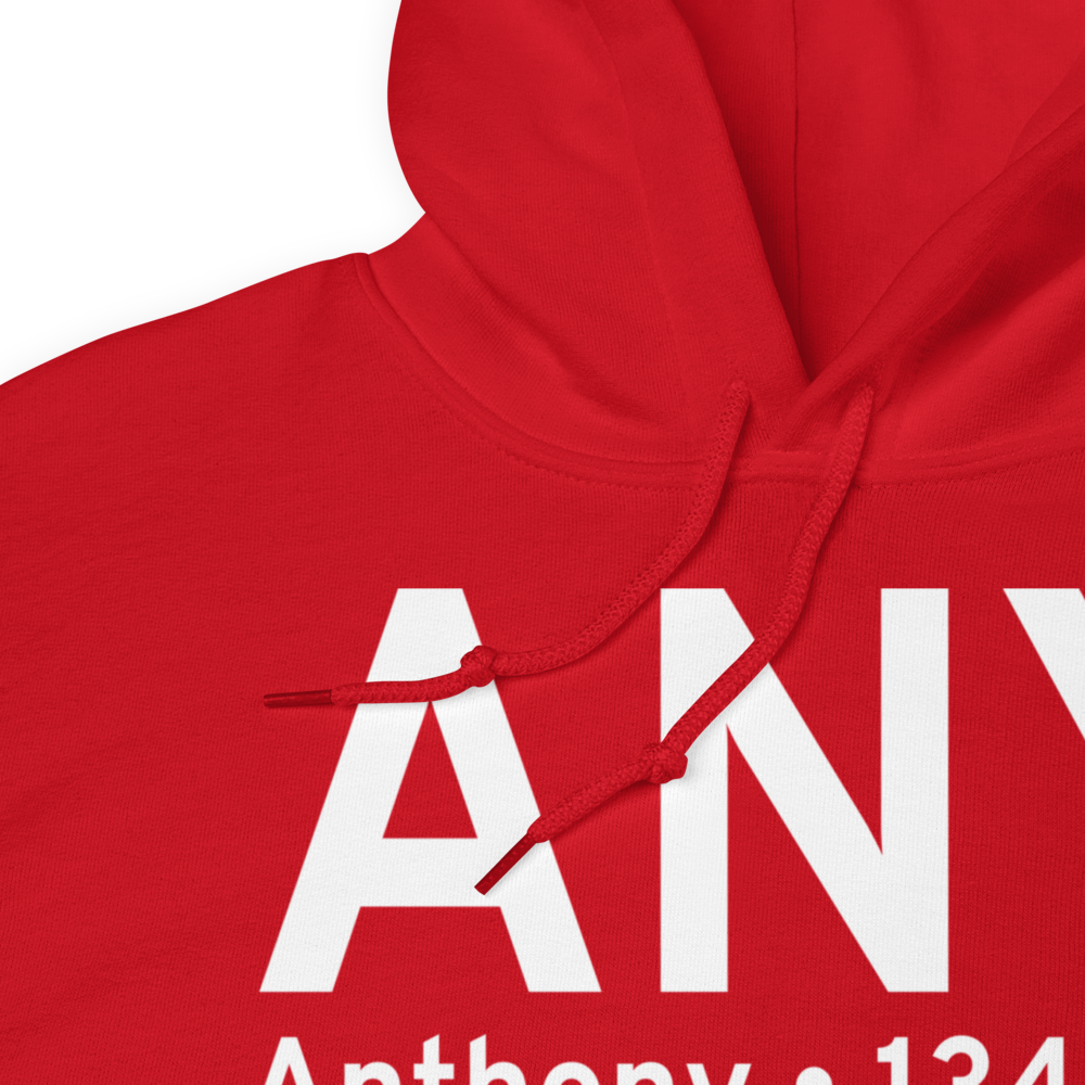 Anthony (KANY) Airport Hoodie Sweatshirt 