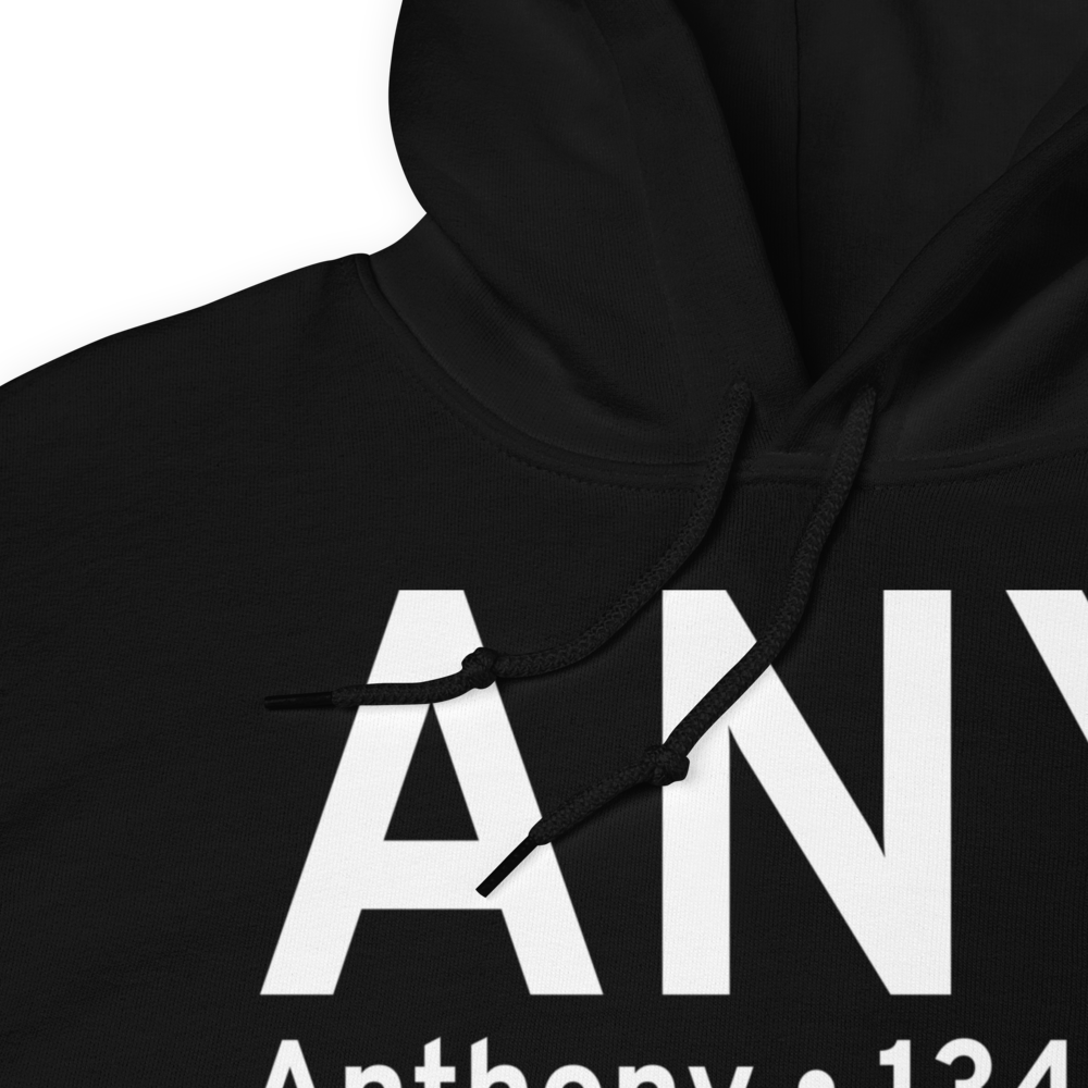 Anthony (KANY) Airport Hoodie Sweatshirt 