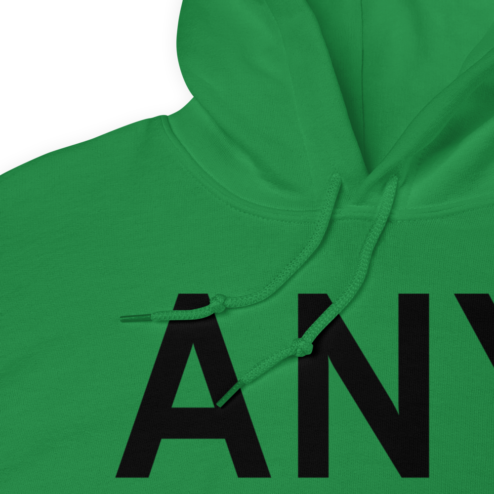 Anthony (KANY) Airport Hoodie Sweatshirt 