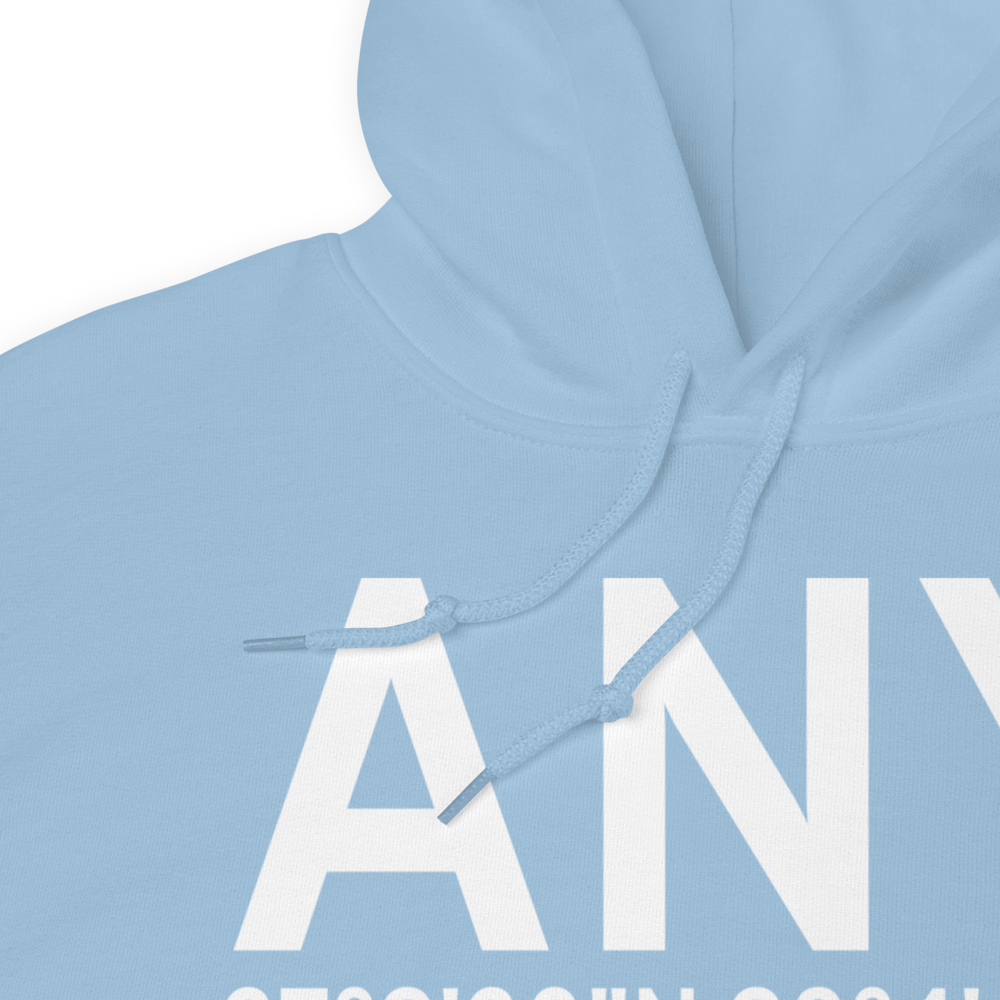 Anthony (KANY) Airport Hoodie Sweatshirt 
