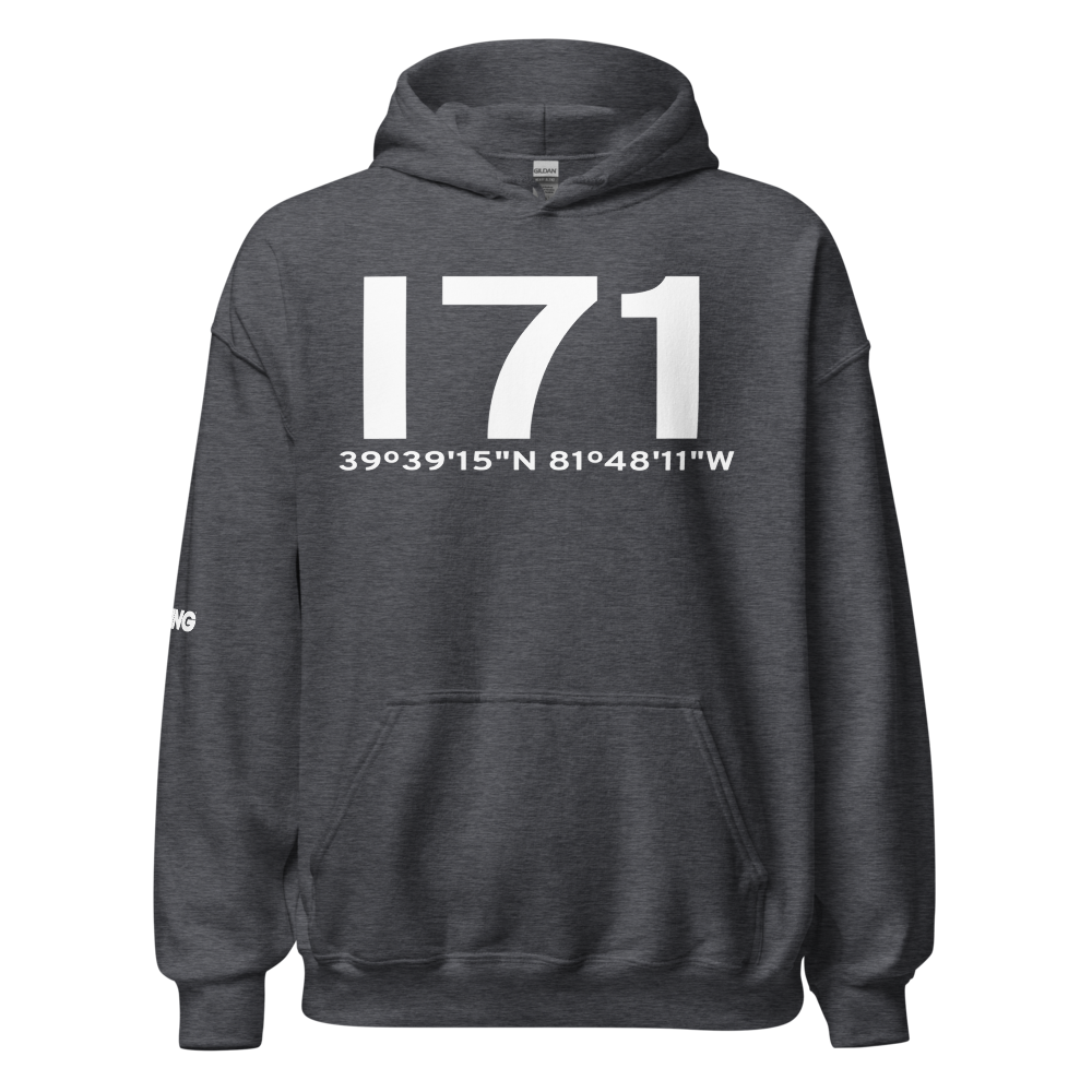 Mc Connelsville (KI71) Airport Hoodie Sweatshirt 