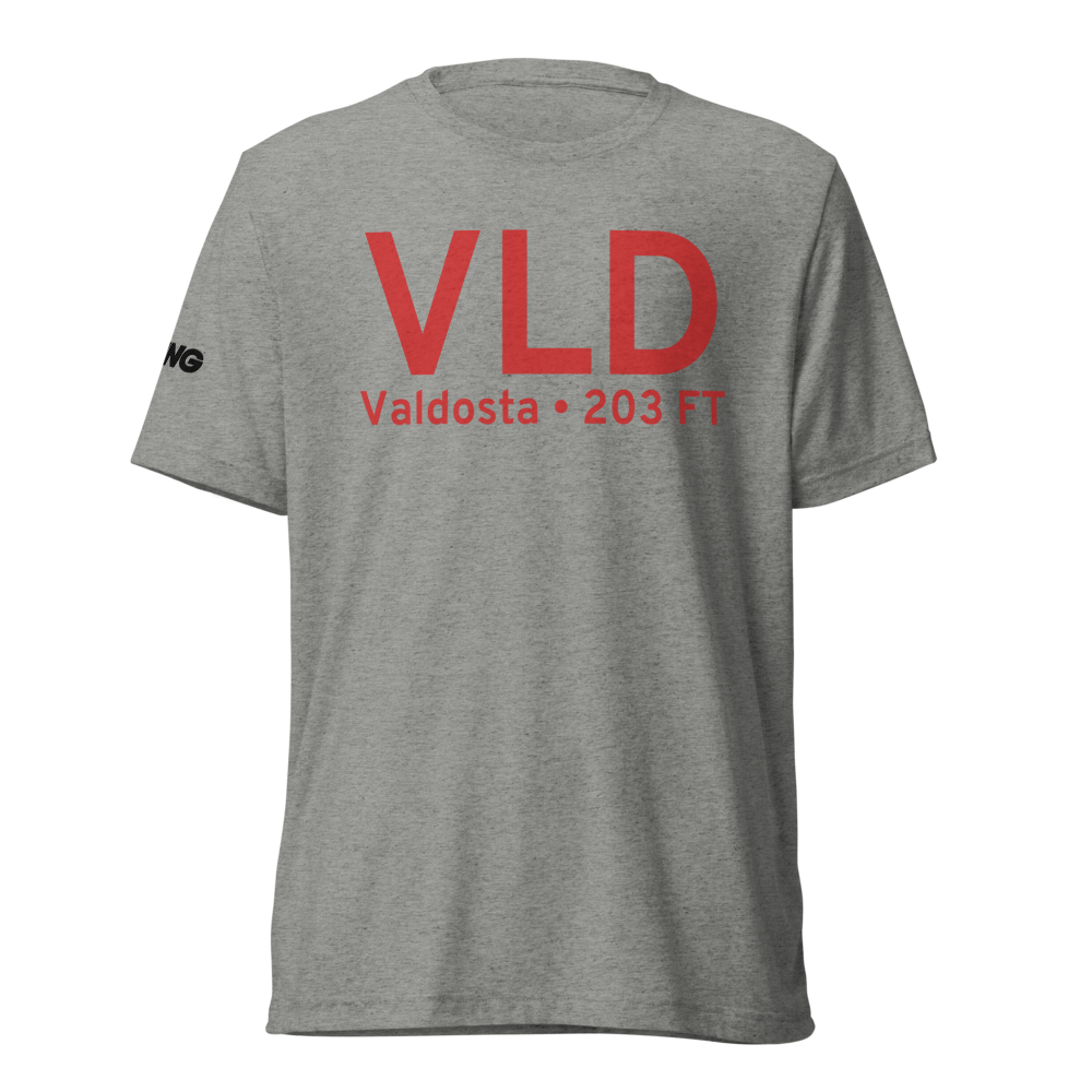 Valdosta (KVLD) Airport Tri-blend T-Shirt 