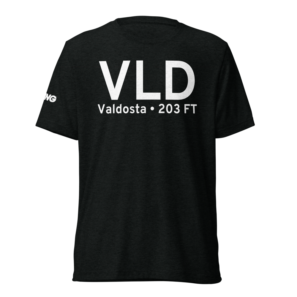 Valdosta (KVLD) Airport Tri-blend T-Shirt 