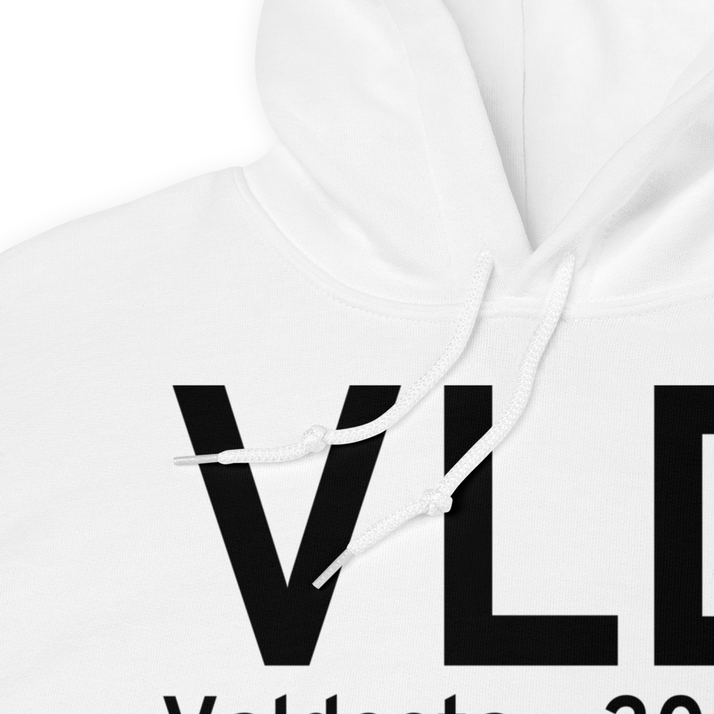 Valdosta (KVLD) Airport Hoodie Sweatshirt 