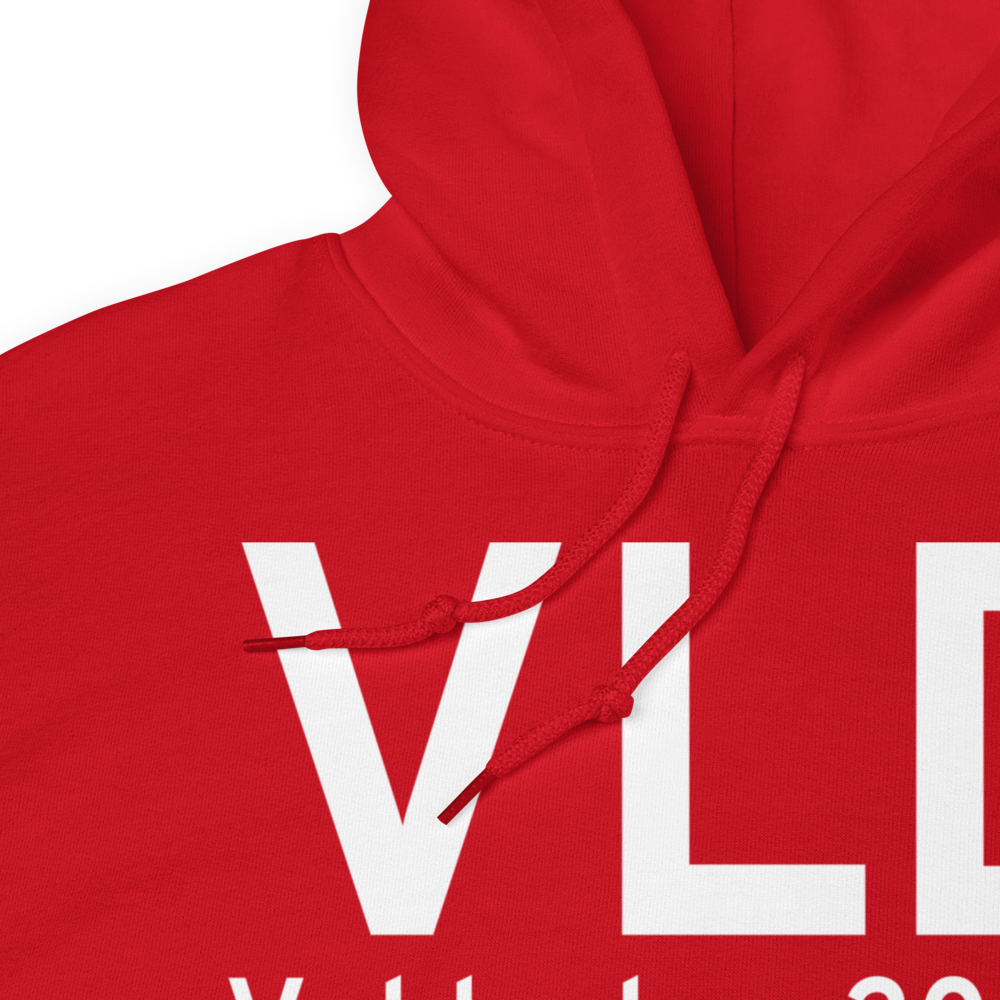 Valdosta (KVLD) Airport Hoodie Sweatshirt 