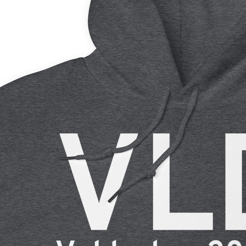 Valdosta (KVLD) Airport Hoodie Sweatshirt 