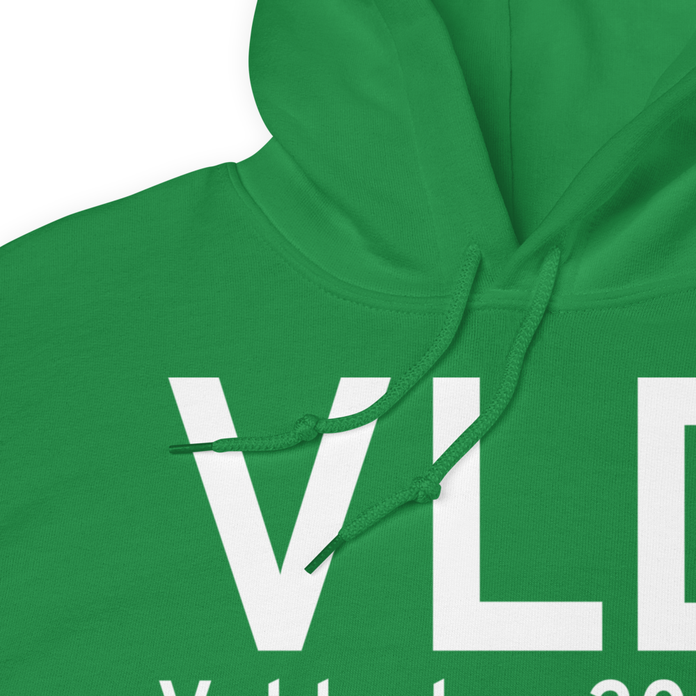 Valdosta (KVLD) Airport Hoodie Sweatshirt 