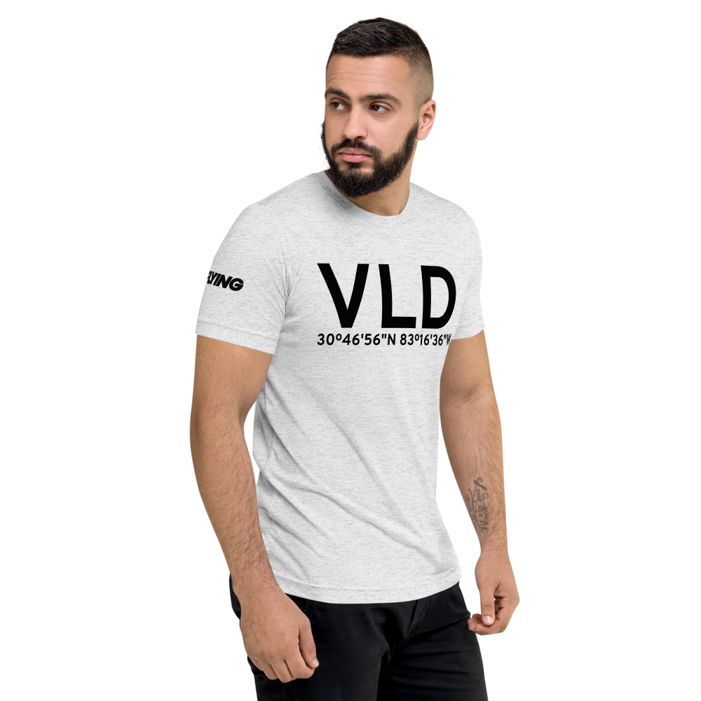 Valdosta (KVLD) Airport Tri-blend T-Shirt 