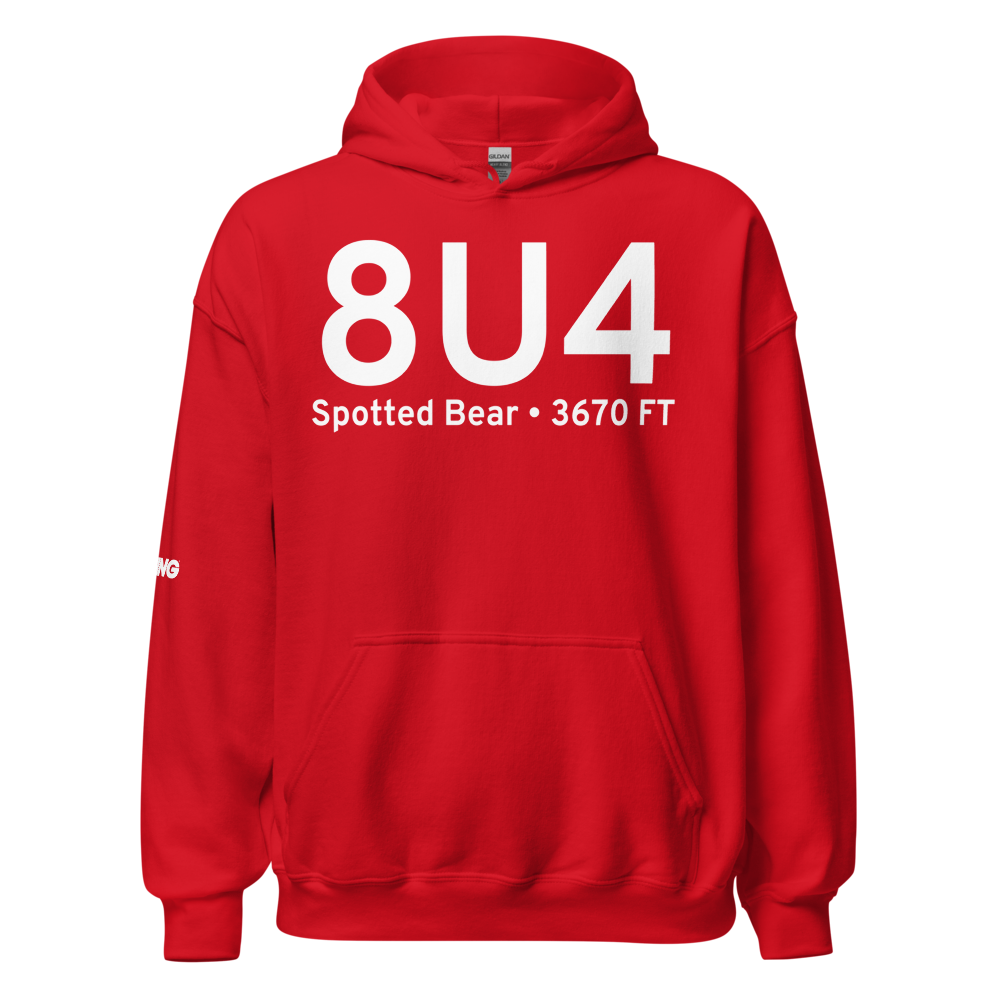 Spotted Bear (8U4) Airport Hoodie Sweatshirt 