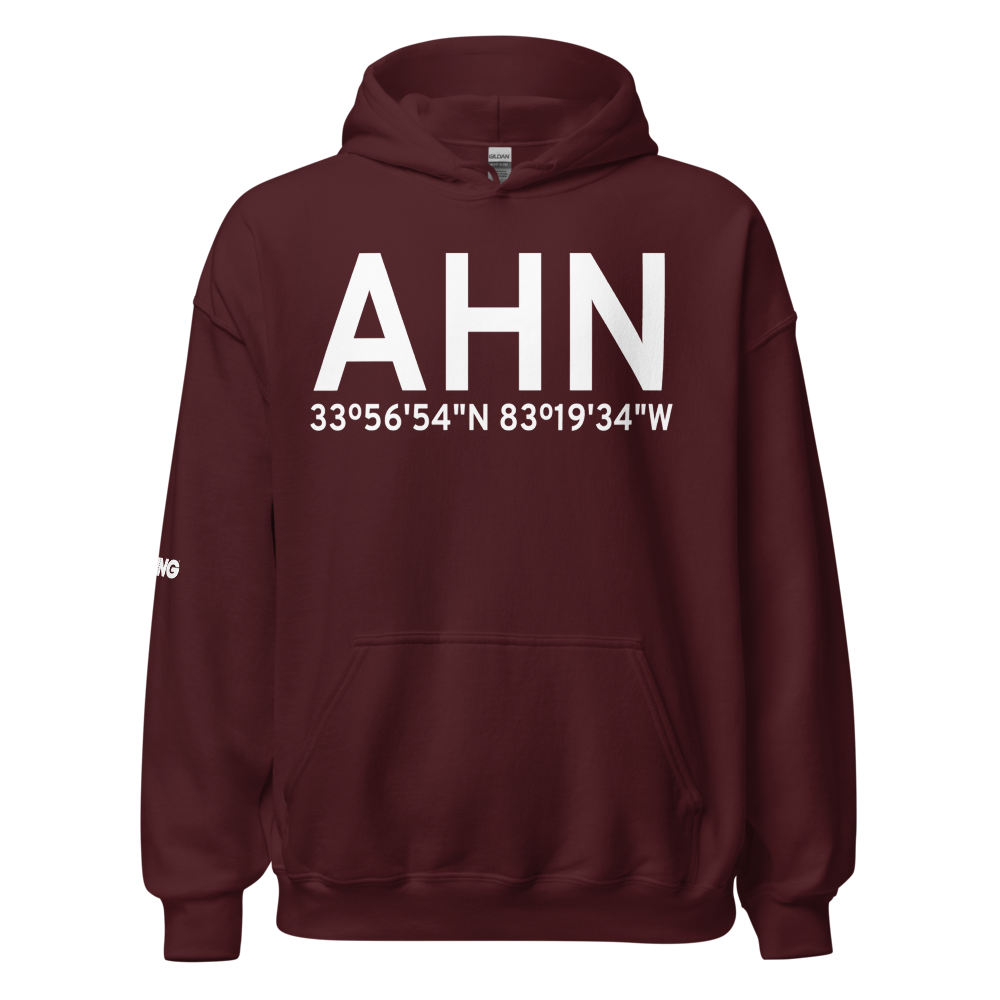 Athens (KAHN) Airport Hoodie Sweatshirt 