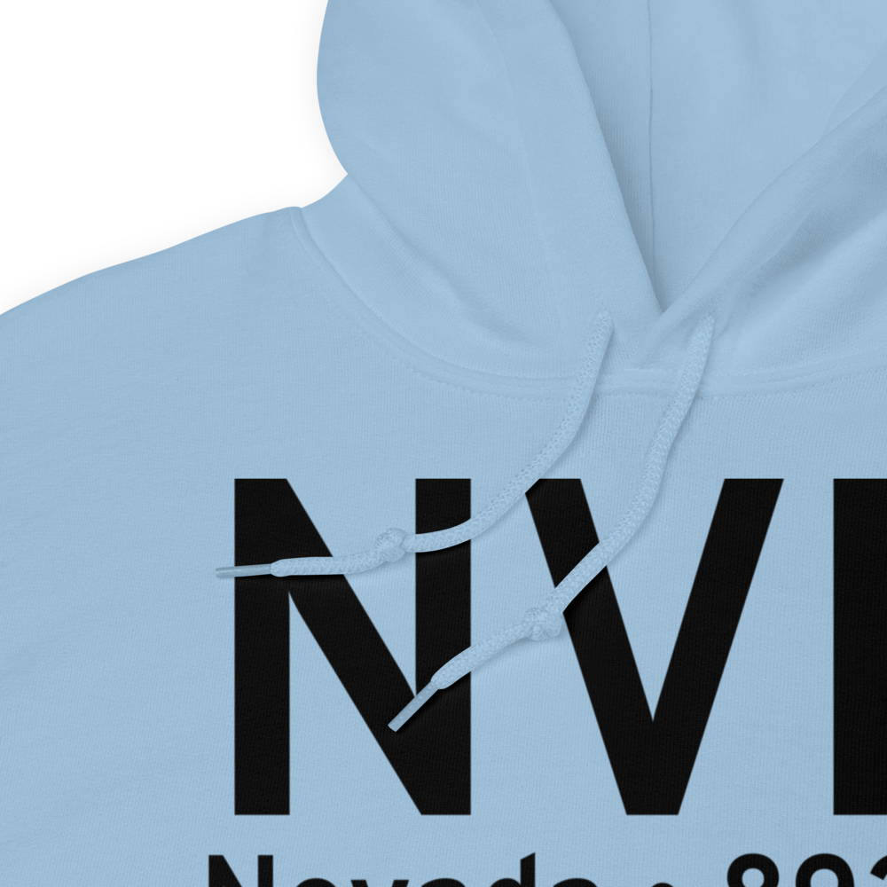 Nevada (KNVD) Airport Hoodie Sweatshirt 