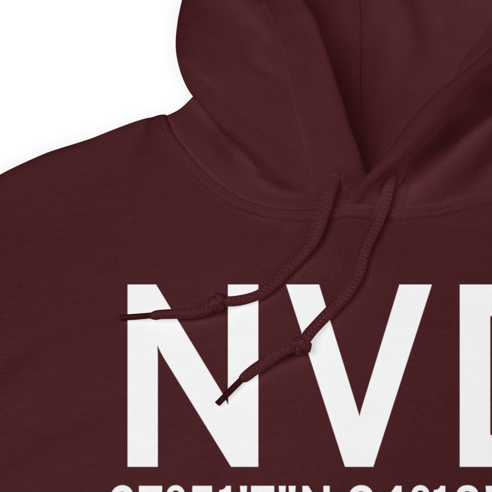Nevada (KNVD) Airport Hoodie Sweatshirt 
