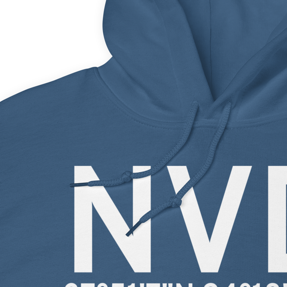 Nevada (KNVD) Airport Hoodie Sweatshirt 