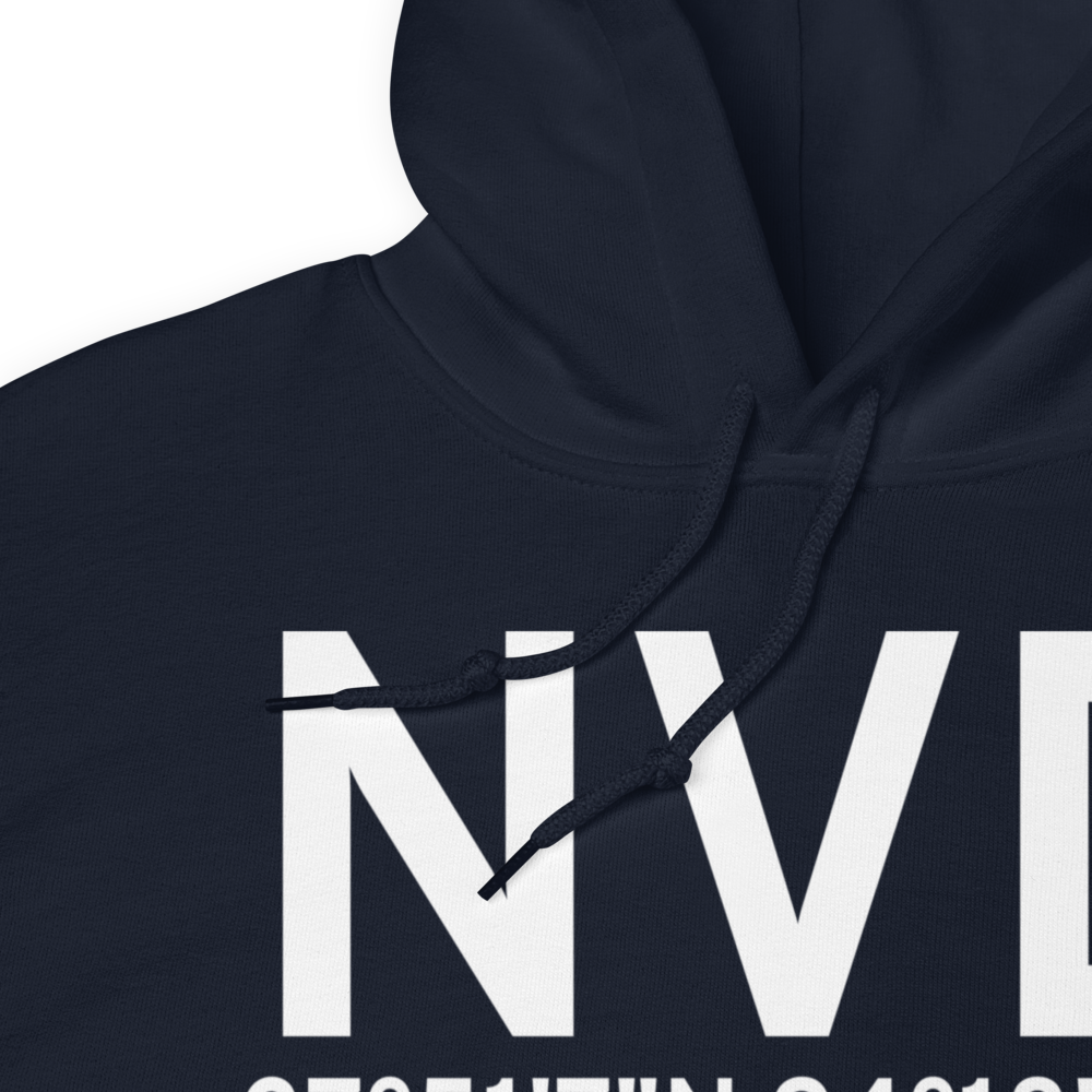 Nevada (KNVD) Airport Hoodie Sweatshirt 