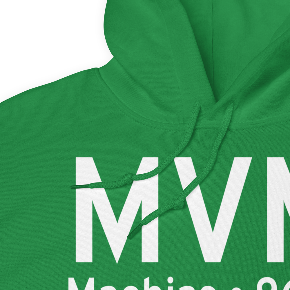 Machias (KMVM) Airport Hoodie Sweatshirt 