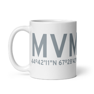 Machias (KMVM) Airport Mug