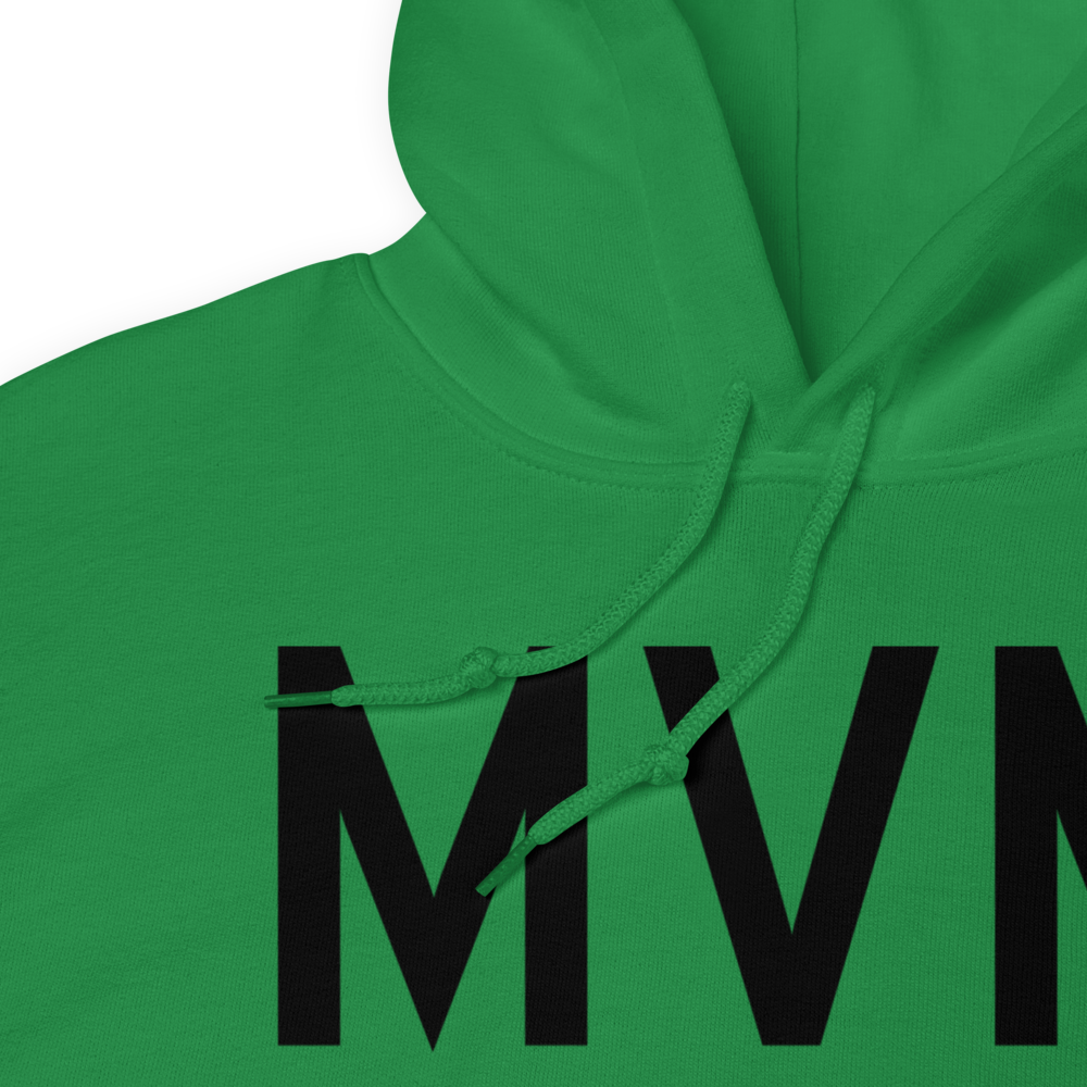Machias (KMVM) Airport Hoodie Sweatshirt 