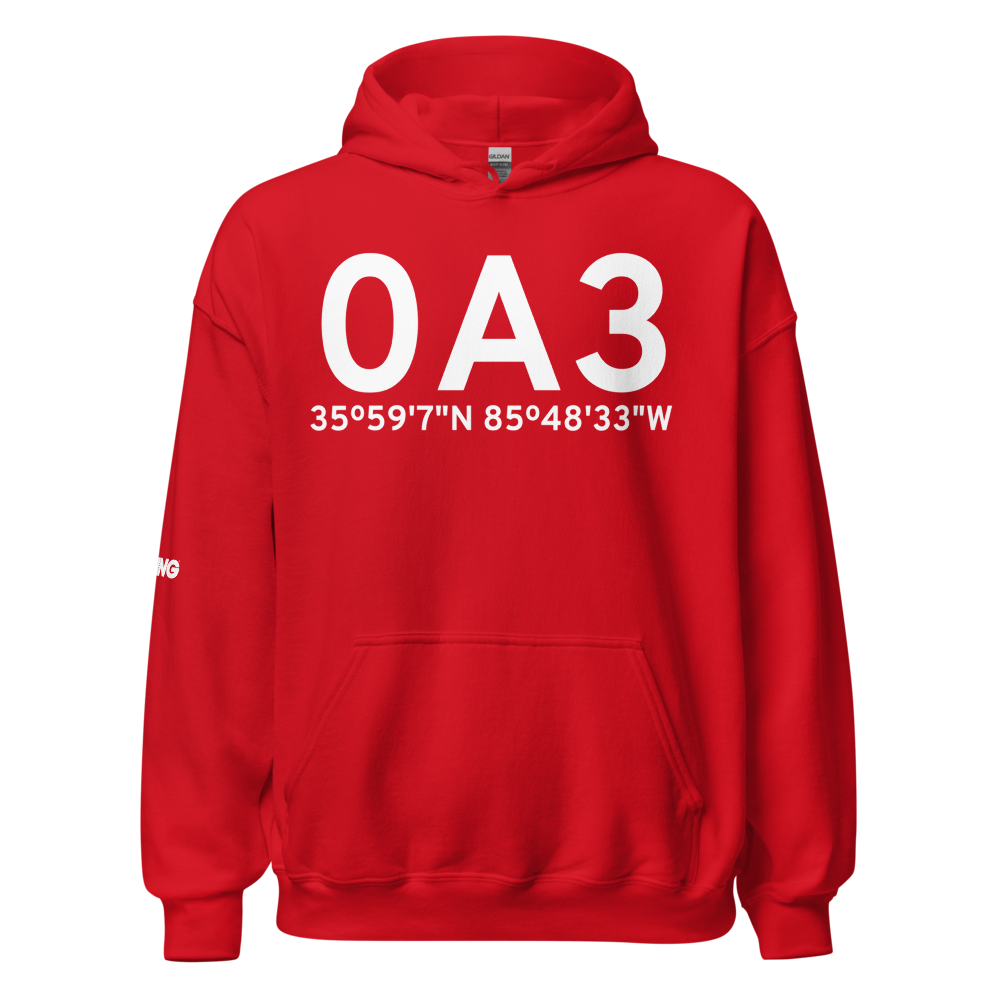 Smithville (K0A3) Airport Hoodie Sweatshirt 