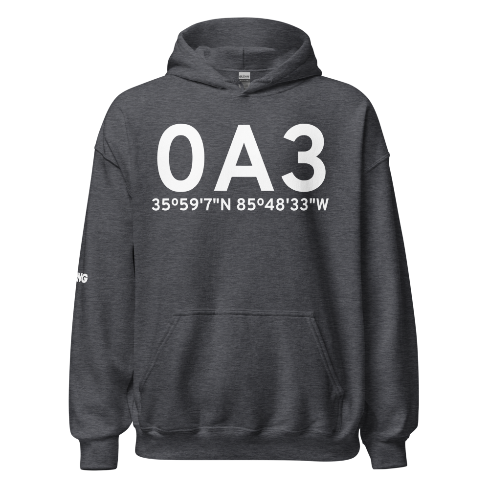Smithville (K0A3) Airport Hoodie Sweatshirt 