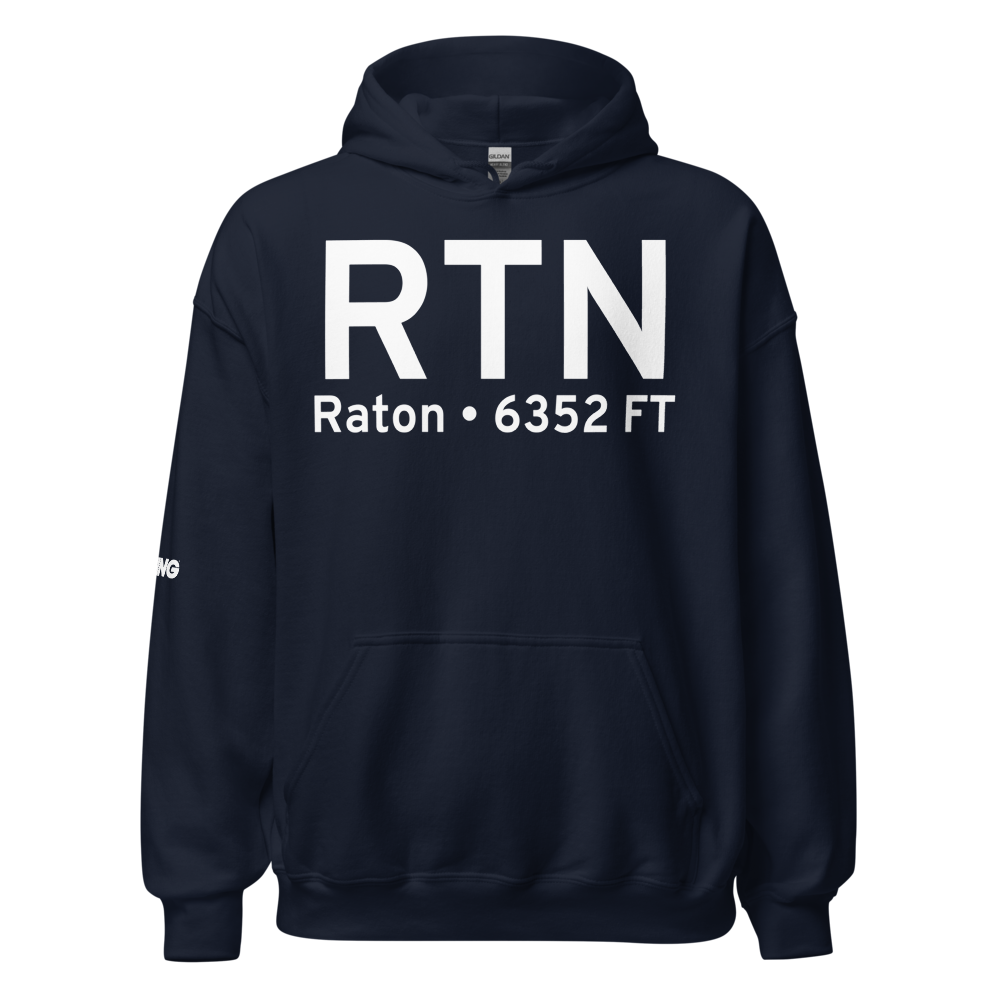 Raton (KRTN) Airport Hoodie Sweatshirt 