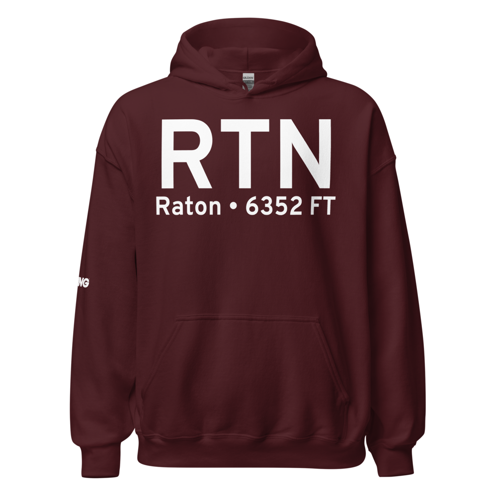 Raton (KRTN) Airport Hoodie Sweatshirt 