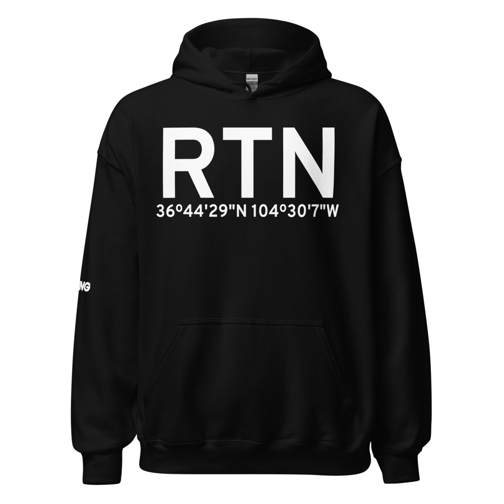 Raton (KRTN) Airport Hoodie Sweatshirt 