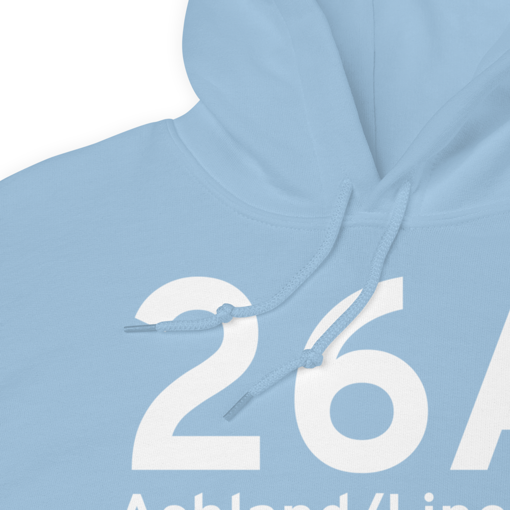 Ashland/Lineville (K26A) Airport Hoodie Sweatshirt 
