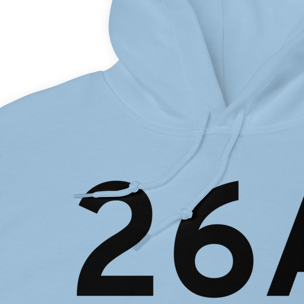 Ashland/Lineville (K26A) Airport Hoodie Sweatshirt 