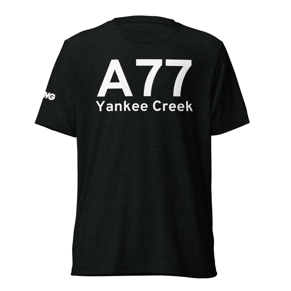 Yankee Creek (A77) Airport Tri-blend T-Shirt 