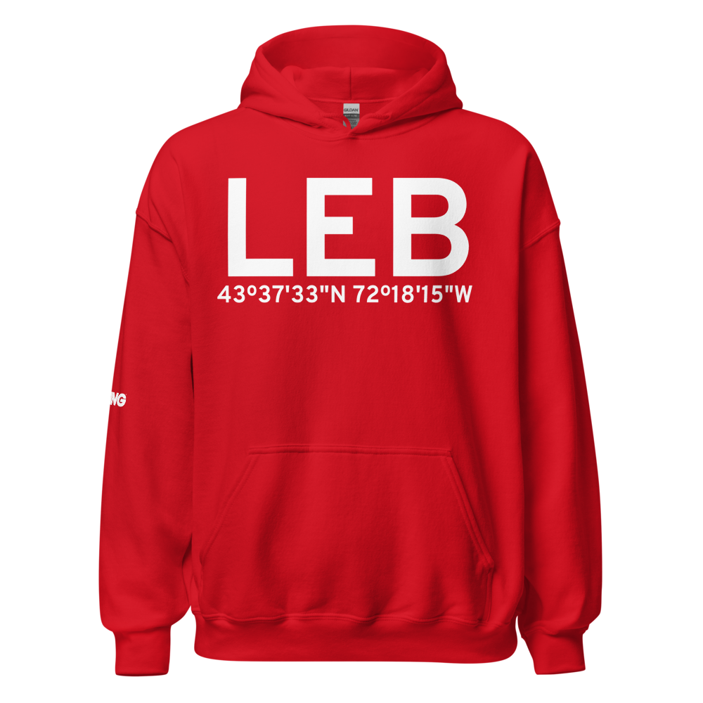 Lebanon (KLEB) Airport Hoodie Sweatshirt 