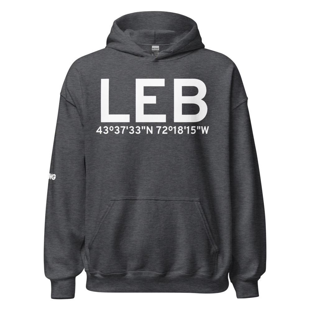 Lebanon (KLEB) Airport Hoodie Sweatshirt 