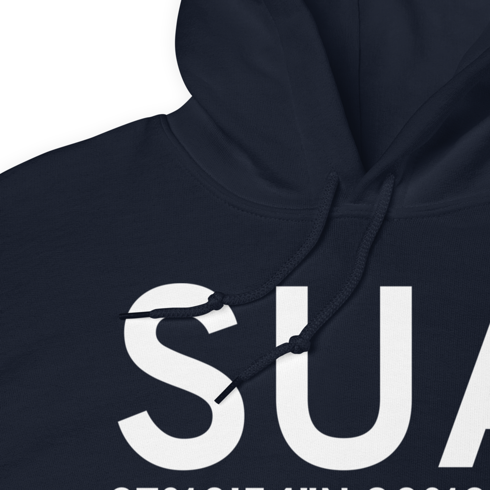 Stuart (KSUA) Airport Hoodie Sweatshirt 