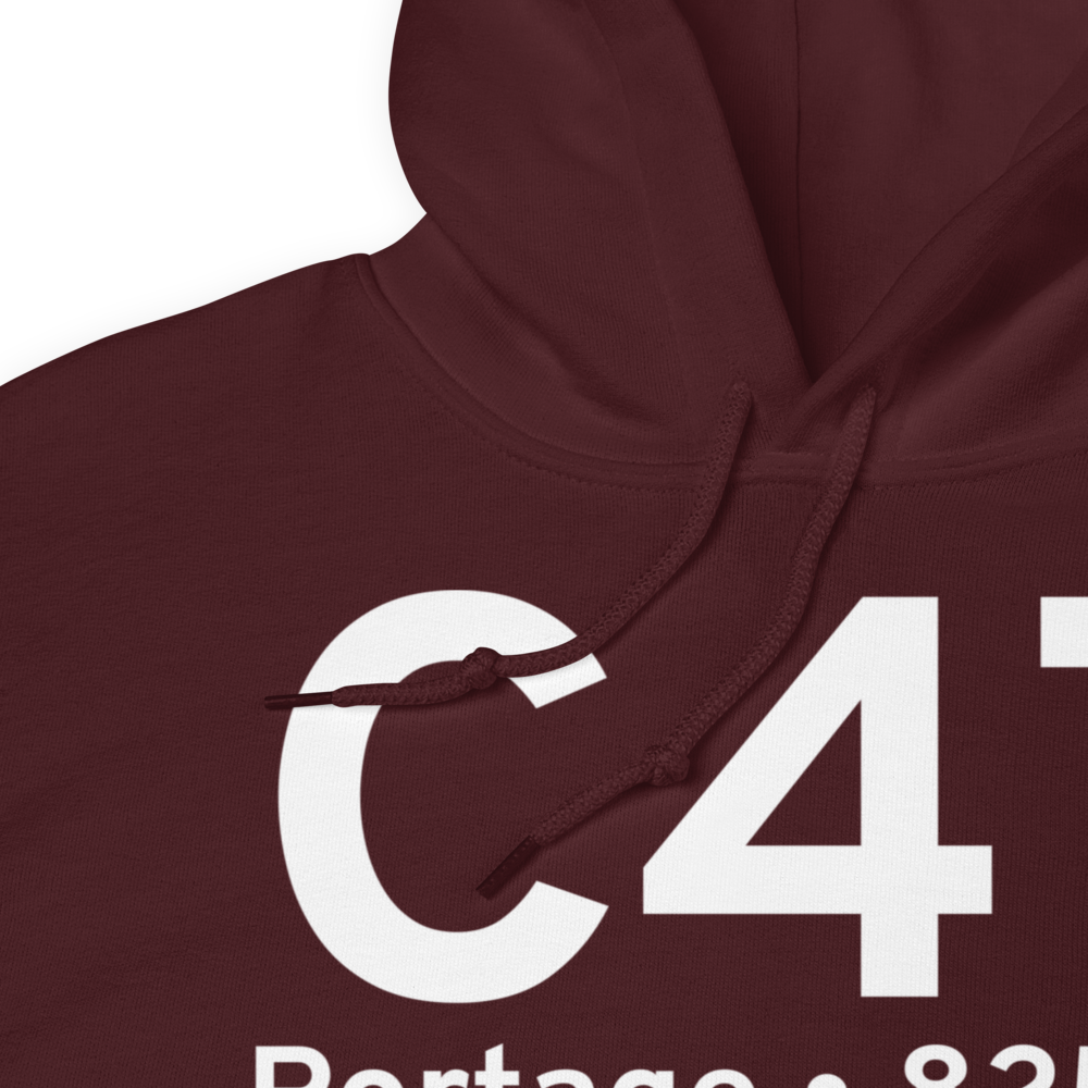 Portage (KC47) Airport Hoodie Sweatshirt 