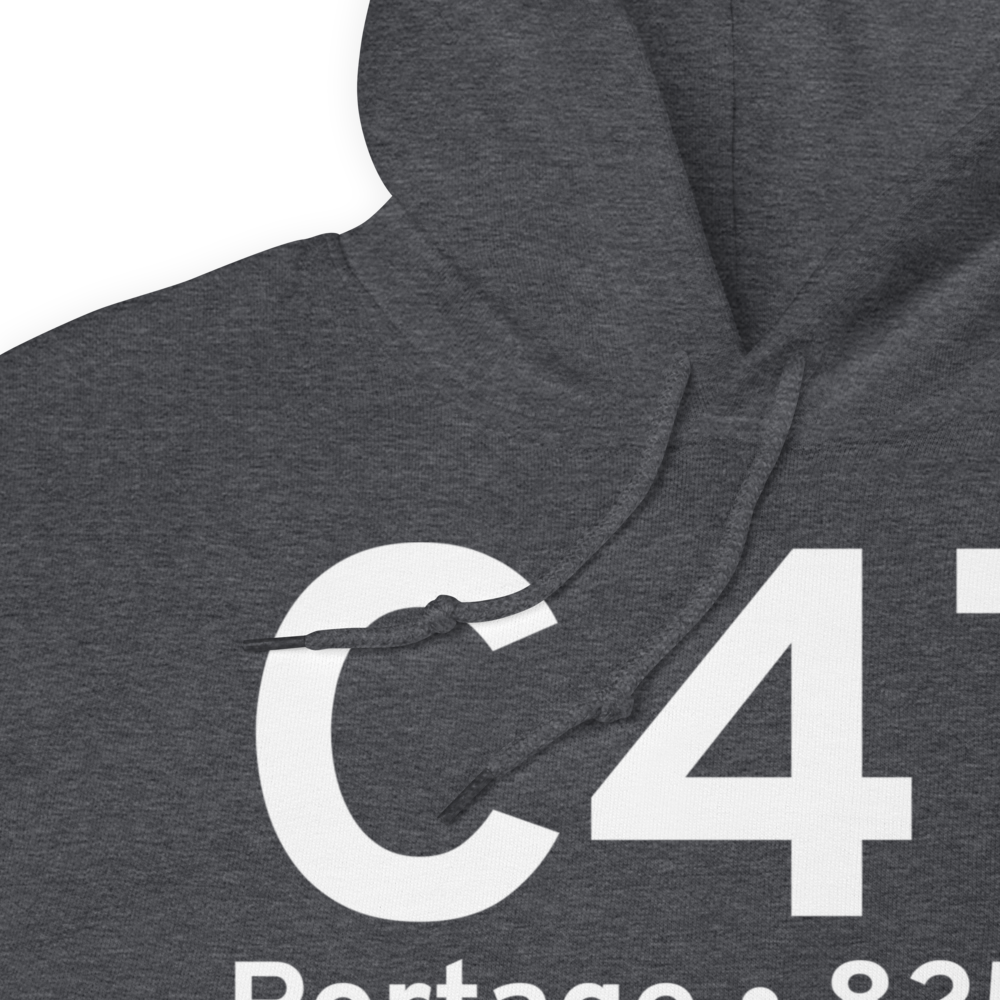 Portage (KC47) Airport Hoodie Sweatshirt 