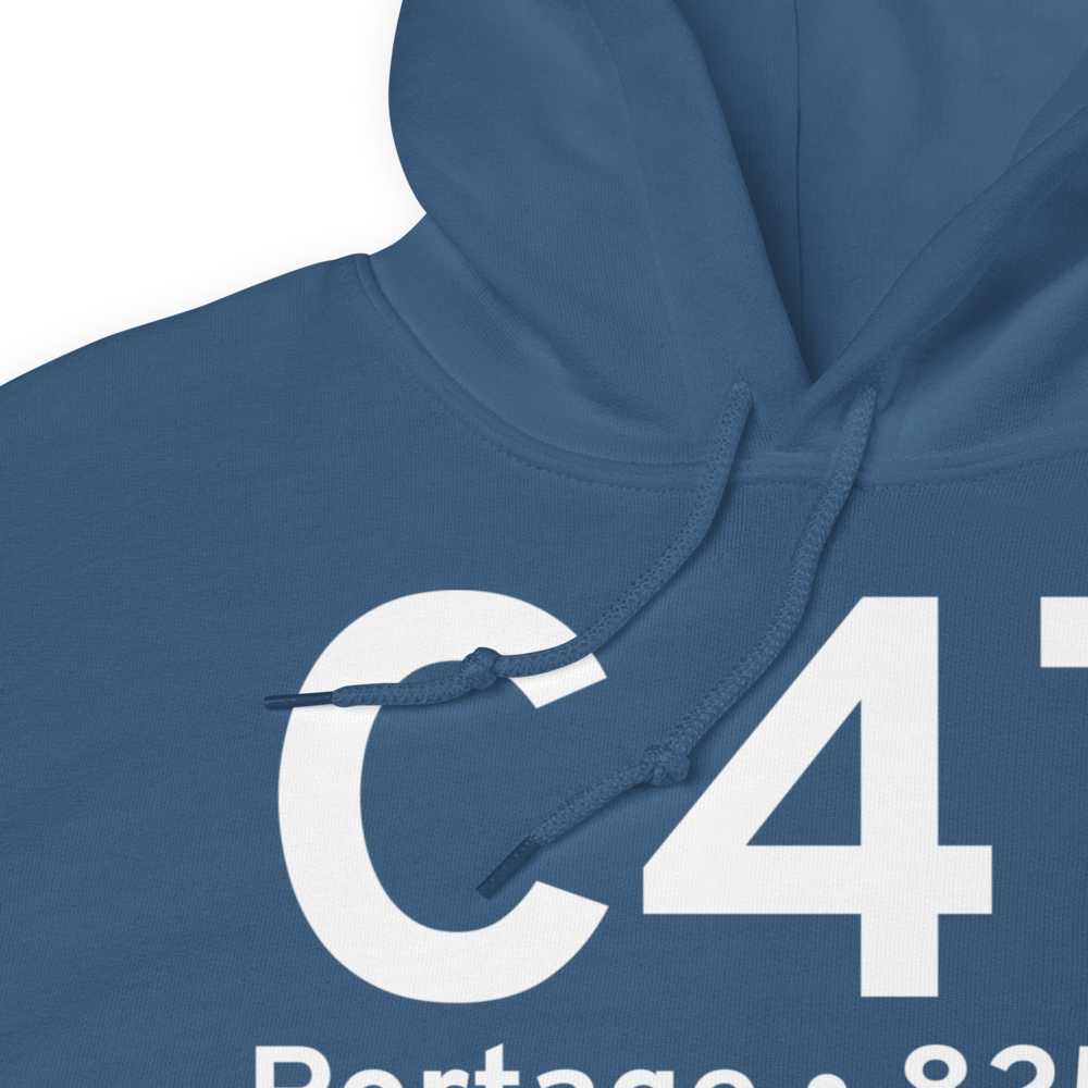 Portage (KC47) Airport Hoodie Sweatshirt 