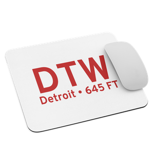 Detroit (KDTW) Airport  Mouse Pad