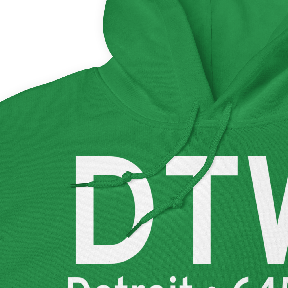 Detroit (KDTW) Airport Hoodie Sweatshirt 