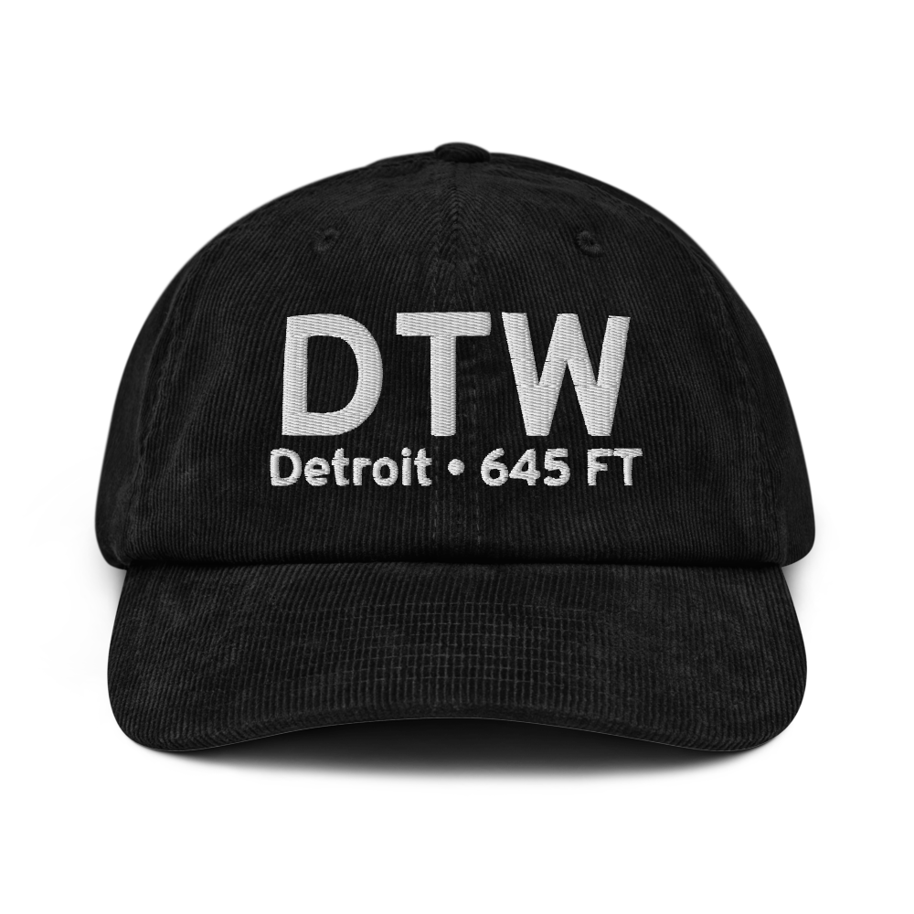 Detroit (KDTW) Airport Hat 