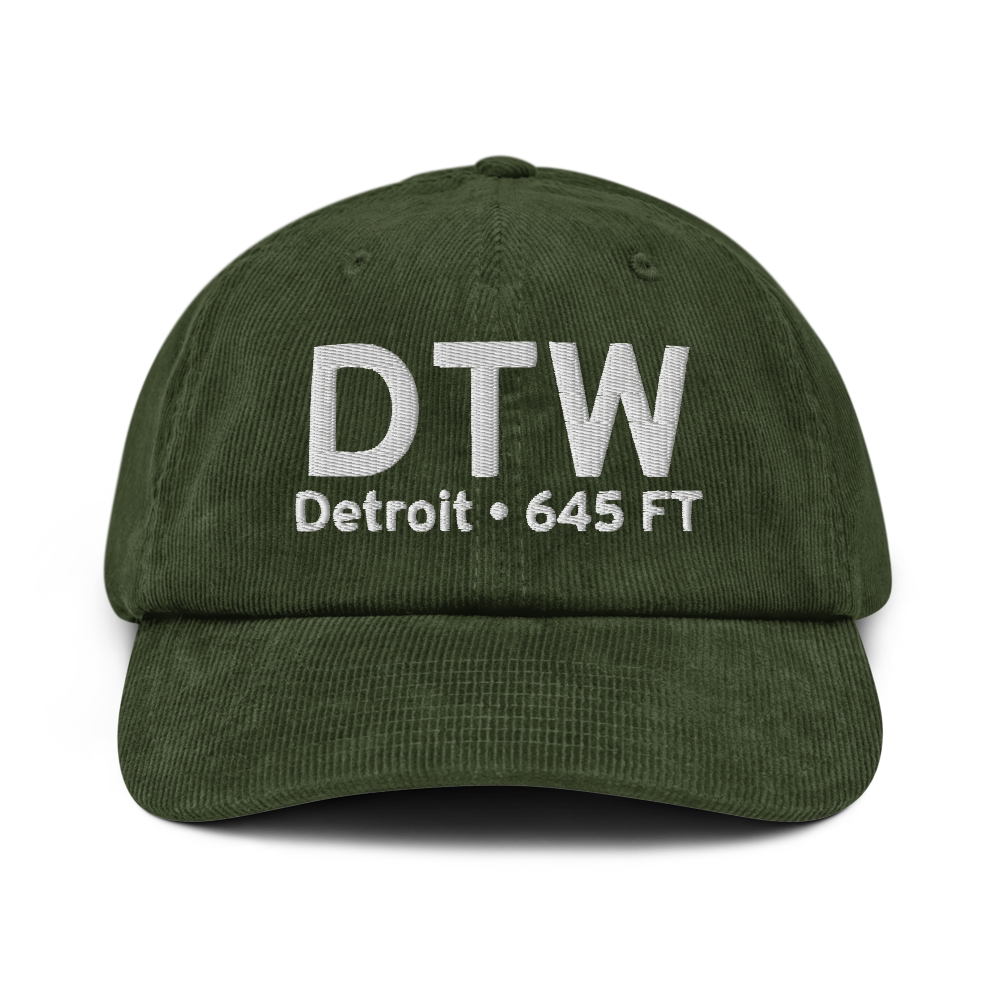 Detroit (KDTW) Airport Hat 