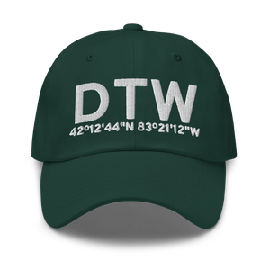 Detroit (KDTW) Airport Hat