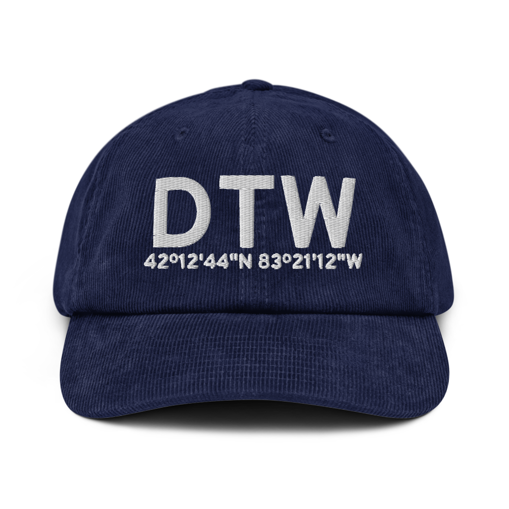 Detroit (KDTW) Airport Hat 